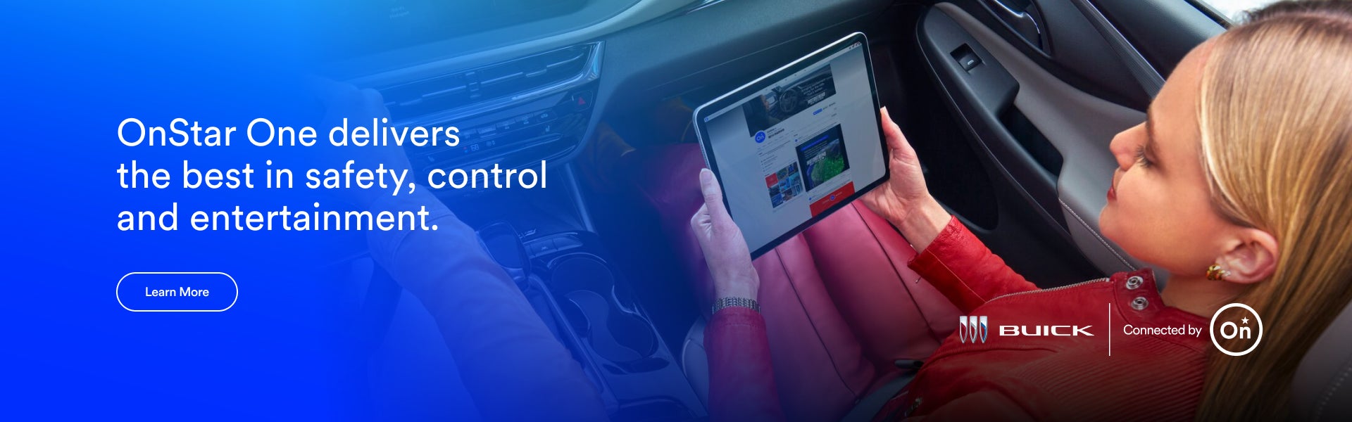 OnStar One delivers the best in safety, control and entertainment